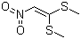 structure of CAS# 13623-94-4, 1,1-Bis(methylthio)-2-nitroethylene