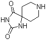 structure of CAS# 13625-39-3, 1,3,8-三氮杂螺[4.5]癸烷-2,4-二酮