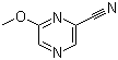 structure of CAS# 136309-07-4, 2-氰基-6-甲氧基吡嗪