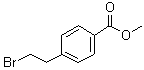 4-(2-溴乙基)苯甲酸甲酯分子结构 (CAS 136333-97-6)