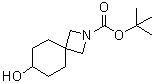 structure of CAS# 1363383-18-9, 7-羟基-2-氮杂螺[3.5]壬烷-2-羧酸叔丁酯