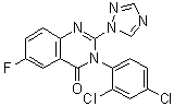 structure of CAS# 136426-54-5, Fluquinconazole
