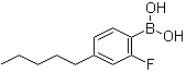 CAS # 136434-80-5, (2-Fluoro-4-pentylphenyl)boronic acid