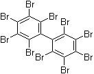 全溴代联苯分子结构 (CAS 13654-09-6)