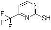 4-(三氟甲基)-2-巯基嘧啶分子结构 (CAS 136547-17-6)