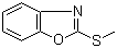 2-甲硫基苯并恶唑分子结构 (CAS 13673-62-6)