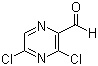 structure of CAS# 136866-27-8, 3,5-二氯吡嗪-2-甲醛
