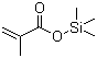structure of CAS# 13688-56-7, Trimethylsilyl methacrylate