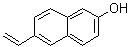 structure of CAS# 136896-92-9, 6-乙烯基-2-萘酚