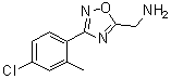 CAS # 1369017-00-4, 3-(4-Chloro-2-methylphenyl)-1,2,4-oxadiazole-5-methanamine