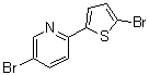 CAS # 136902-53-9, 2-Bromo-5-(5-bromo-2-pyridyl)thiophene