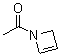 1-乙酰基-1,2-二氢氮杂环丁二烯分子结构 (CAS 136911-46-1)