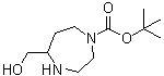 六氢-5-(羟基甲基)-1H-1,4-二氮杂卓-1-羧酸叔丁酯分子结构 (CAS 1369494-20-1)