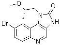 structure of CAS# 1369532-69-3, 8-溴-1,3-二氢-1-[(2S)-2-甲氧基丙基]-2H-咪唑并[4,5-c]喹啉-2-酮