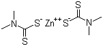 CAS # 137-30-4, Zinc dimethyldithiocarbamate, Zinc bis dimethyldithiocarbamate, Ziram