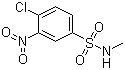 CAS 登录号：137-48-4, 4-氯-N-甲基-3-硝基苯磺酰胺
