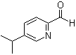 5-异丙基吡啶-2-甲醛分子结构 (CAS 137013-14-0)