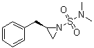 (R)-2-苄基-N,N-二甲基氮丙啶-1-磺酰胺分子结构 (CAS 1370406-77-1)