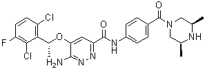 Ensartinib分子结构 (CAS 1370651-20-9)