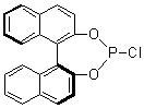 (11bS)-4-氯联萘并[2,1-d:1',2'-f][1,3,2]二氧磷杂七环分子结构 (CAS 137156-22-0)