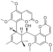 飞龙拳血新双香豆精分子结构 (CAS 137182-37-7)