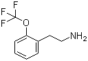 2-三氟甲氧基苯乙胺分子结构 (CAS 137218-26-9)