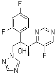 伏立康唑异构体分子结构 (CAS 137234-63-0)