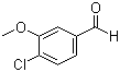 structure of CAS# 13726-16-4, 3-甲氧基-4-氯苯甲醛