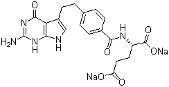 structure of CAS# 137281-23-3, 培美曲塞二钠盐