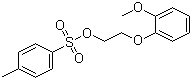 2-(2-甲氧基苯氧基)乙基-4-甲基苯磺酸酯分子结构 (CAS 137309-88-7)