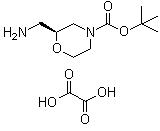 CAS # 1373255-08-3, (2S)-2-(Aminomethyl)-4-morpholinecarboxylic acid 1,1-dimethylethyl ester ethanedioate (1:1)