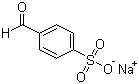 苯甲醛-4-磺酸钠分子结构 (CAS 13736-22-6)