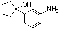 1-(3-Aminophenyl)cyclopentanol molecular structure (CAS 1374771-50-2)