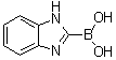 1H-苯并咪唑-2-基硼酸分子结构 (CAS 1375184-43-2)