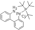 structure of CAS# 1375325-71-5, 氯[(三叔丁基膦)-2'-氨基联苯-2-基]钯(II)