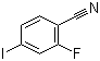 structure of CAS# 137553-42-5, 2-Fluoro-4-iodobenzonitrile