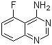 structure of CAS# 137553-48-1, 4-氨基-5-氟喹唑啉