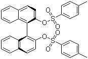 CAS 登录号：137568-37-7, (R)-(-)-联萘酚二对甲苯磺酸酯