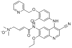 来那替尼二甲胺N-氧化物分子结构 (CAS 1376615-55-2)