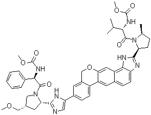 Velpatasvir分子结构 (CAS 1377049-84-7)