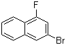 structure of CAS# 13772-59-3, 3-Bromo-1-fluoronaphthalene