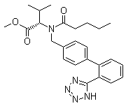 structure of CAS# 137863-17-3, 缬沙坦甲酯
