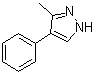 3-甲基-4-苯基-1H-吡唑分子结构 (CAS 13788-84-6)