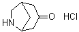 structure of CAS# 1378821-66-9, 6-氮杂双环[3.2.1]辛烷-3-酮盐酸盐