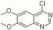 4-氯-6,7-二甲氧基喹唑啉分子结构 (CAS 13790-39-1)