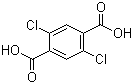 structure of CAS# 13799-90-1, 2,5-Dichloroterephthalic acid