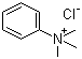 structure of CAS# 138-24-9, Phenyltrimethylammonium chloride