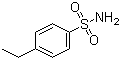 structure of CAS# 138-38-5, 4-Ethylbenzenesulfonamide