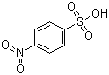 4-硝基苯磺酸分子结构 (CAS 138-42-1)
