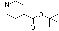 4-哌啶甲酸叔丁酯分子结构 (CAS 138007-24-6)